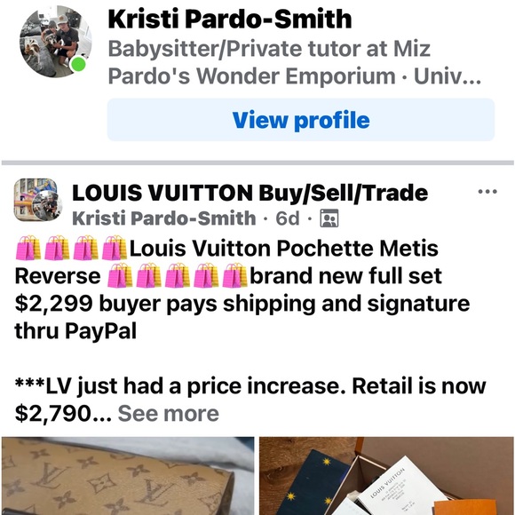 ***SOLD***** BNIB Louis Vuitton Pochette Metis Reverse 2021 - Picture 16 of 16